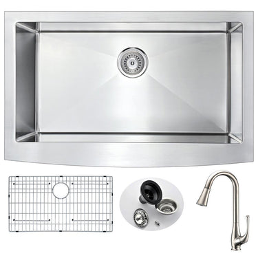 ANZZI ELYSIAN Series KAZ3620-042 Kitchen Sink Kitchen Sink ANZZI